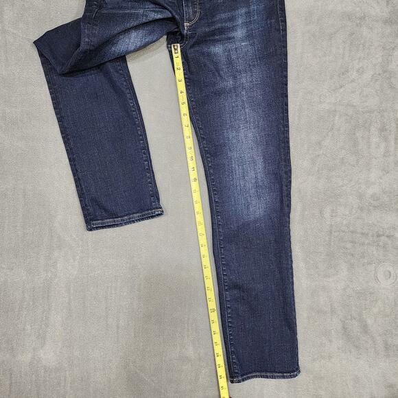 Lucky Brand Jeans Mid Rise Straight Sweet Size 10/30 Dark Wash - Picture 13 of 13